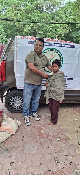 Clothing and school support for children by VFC Social Care Foundation